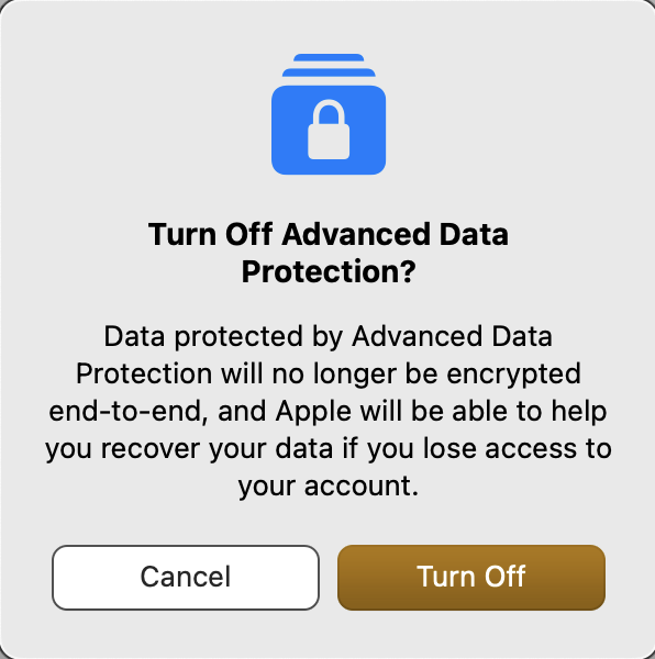 📬 iCloud Advanced Data Protection: how to use it